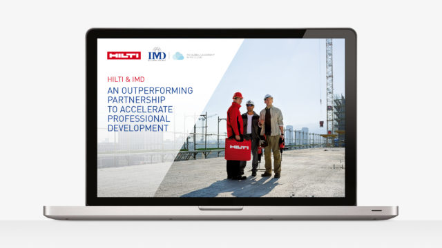 IMD edition interactive Hilti