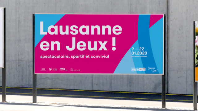Lausanne en Jeux - Affichage
